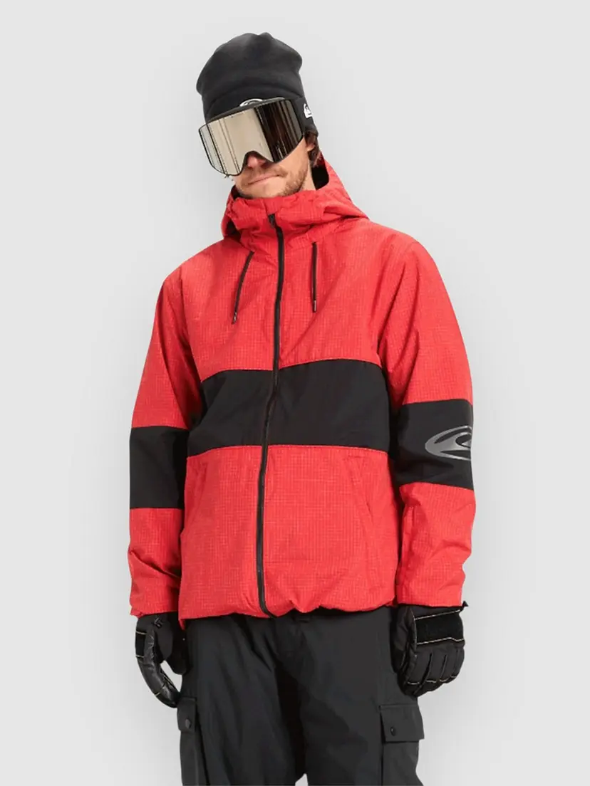 Quiksilver Quiksilver High In The Hood Jakke rød