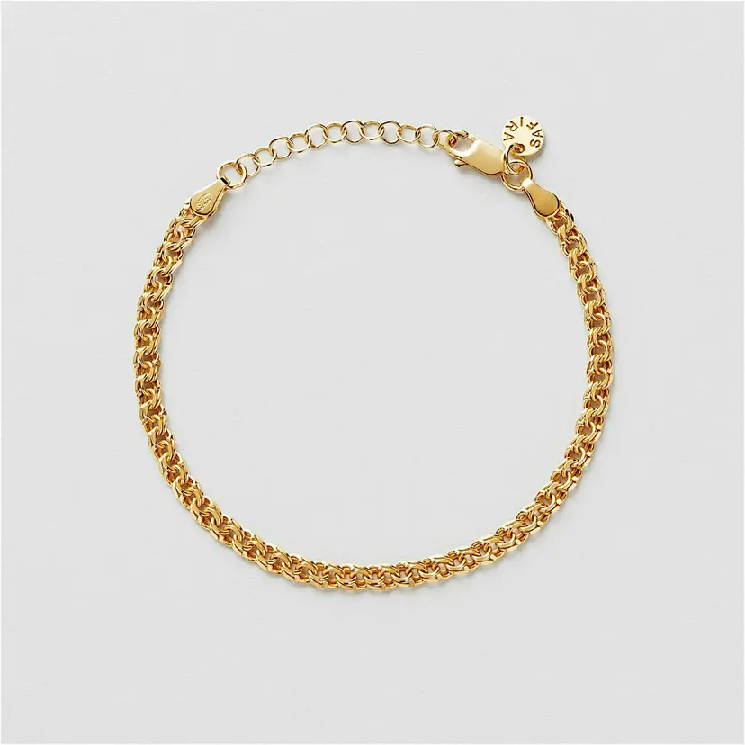 Safira Bismarck Chain Armbånd (S)