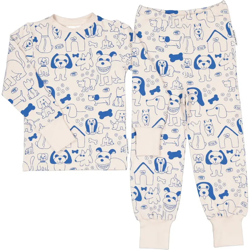 Geggamoja Pyjamas tvådelad Bambu Dogs - 146/152