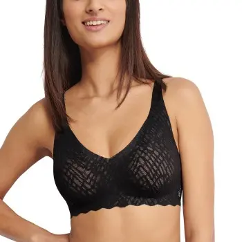 Sloggi Sloggi BH ZERO Feel Bliss Soft Bra Svart S+ Dame