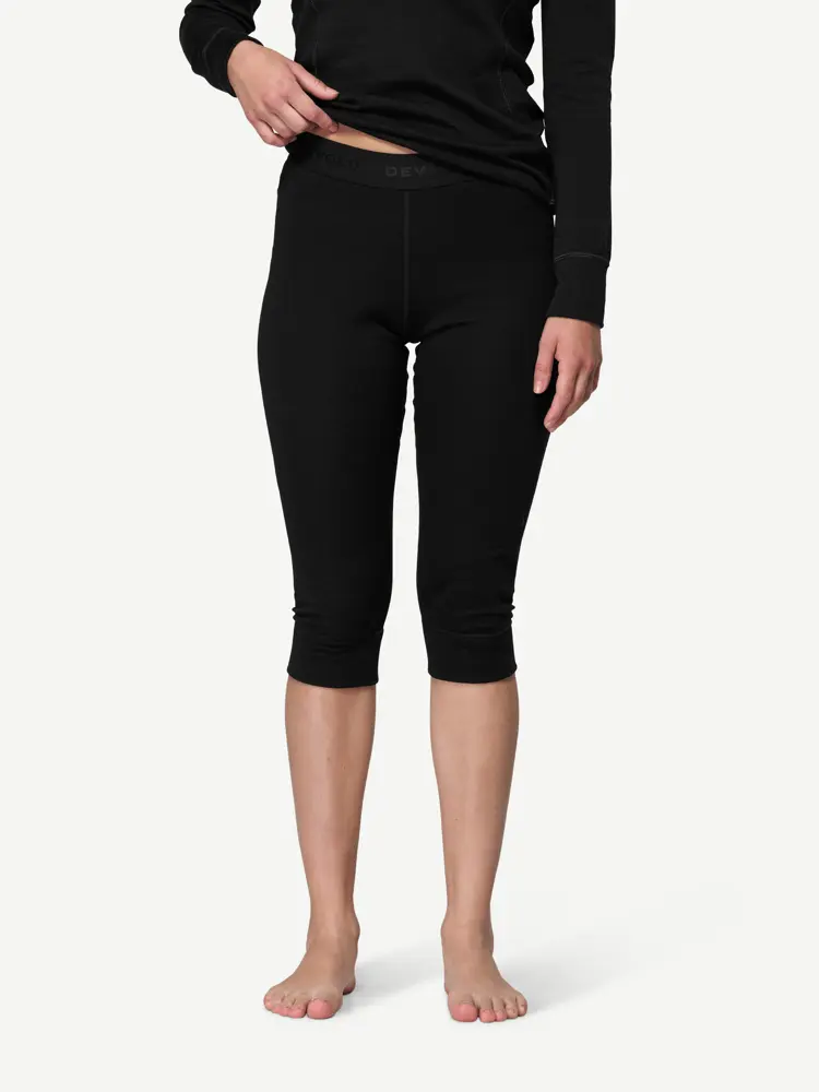 Devold Devold - Duo Active Merino 205 3/4 Stilongs Dame - Large - Svart