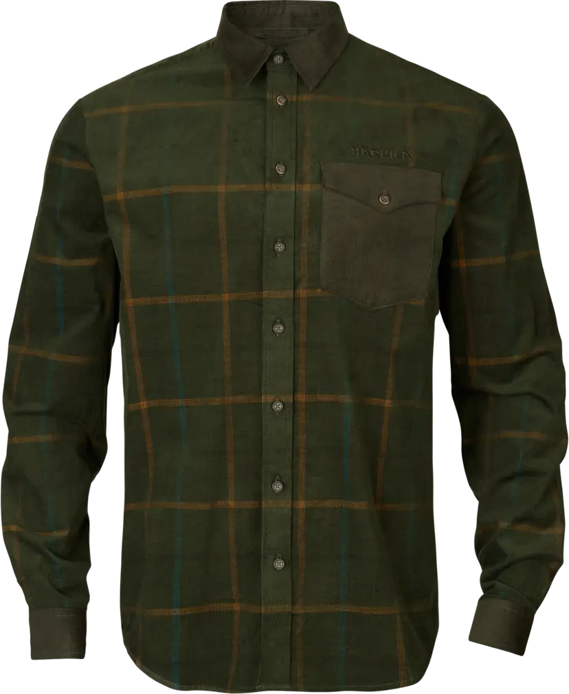 Härkila Härkila Kaldfjord Sammet Rutete Skjorte Willow Green Check