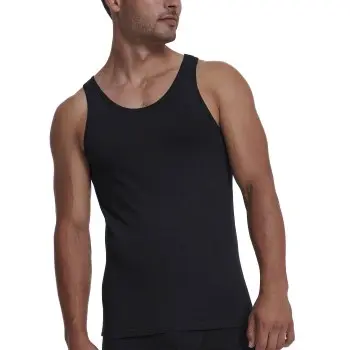 Sloggi Sloggi 2P Men GO ABC 2 0 Tank Top Svart bomull Small Herre