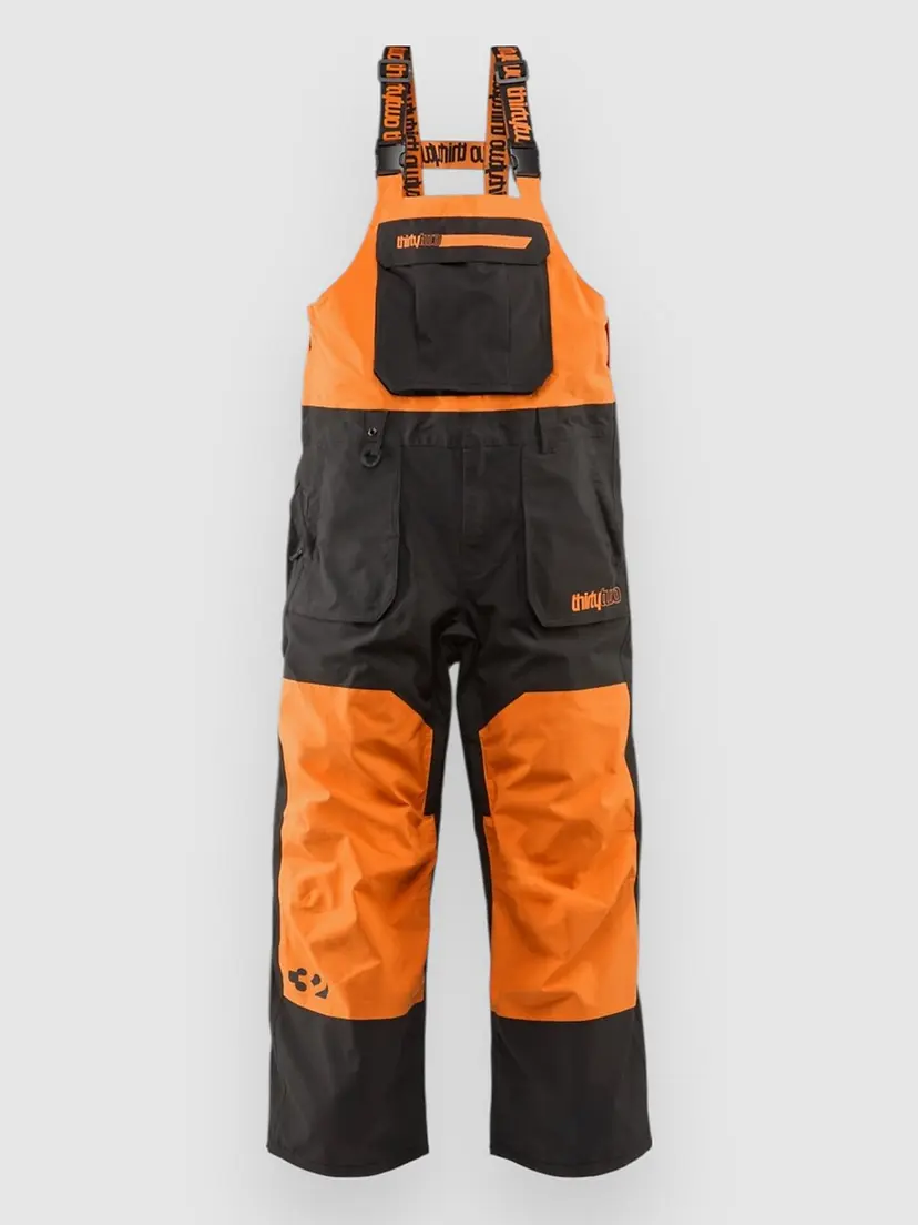 Thirtytwo thirtytwo Basement Bib Pant oransj