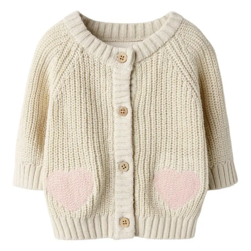 Lil`Atelier Lil'Atelier - Cardigan Baby Emlen Turtledove