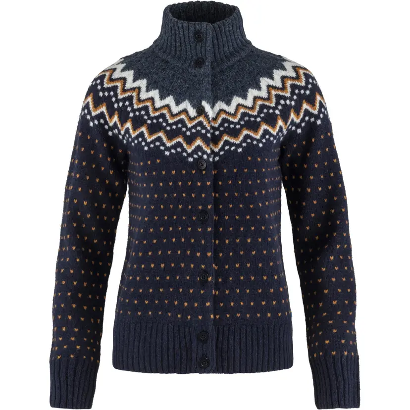 Fjällräven Fjällräven Women's Övik Knit Cardigan Dark Navy