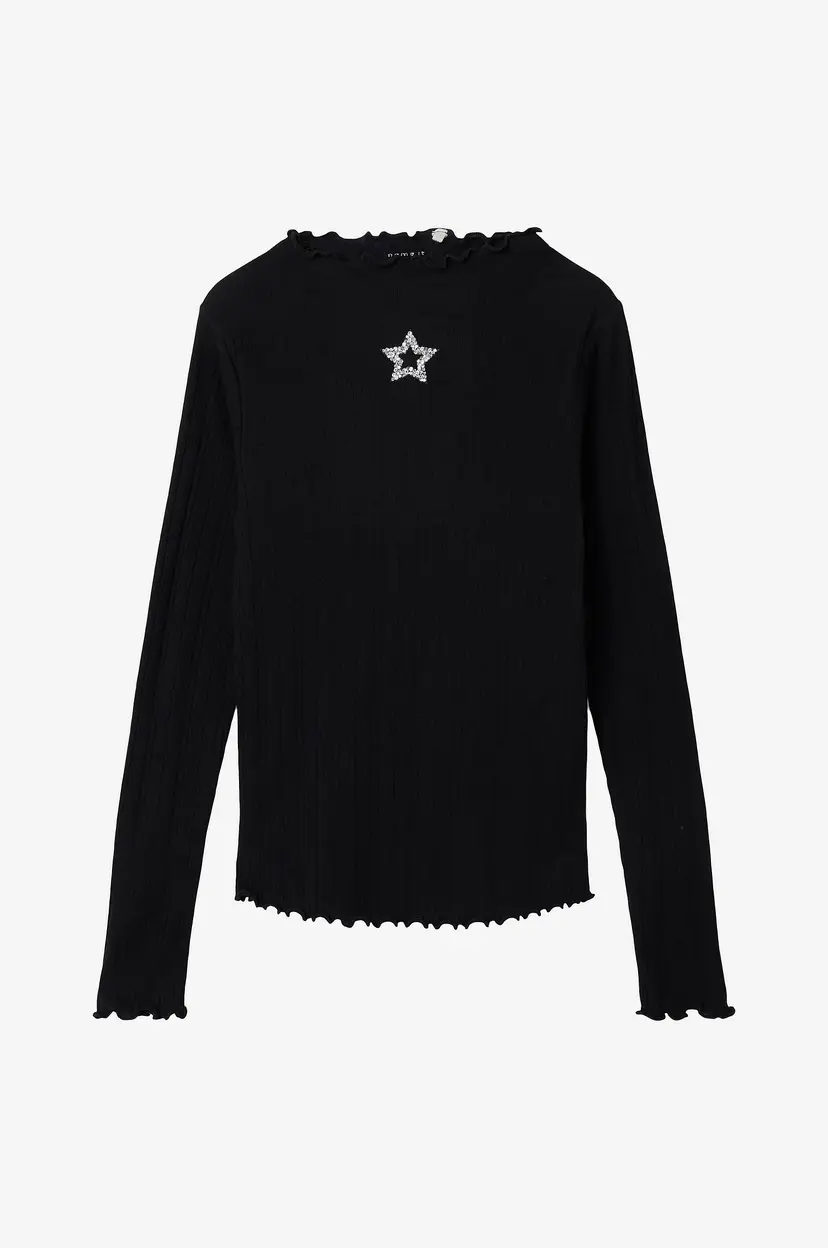 NAME IT Topp nkfRumala LS Xsl Top - Svart
