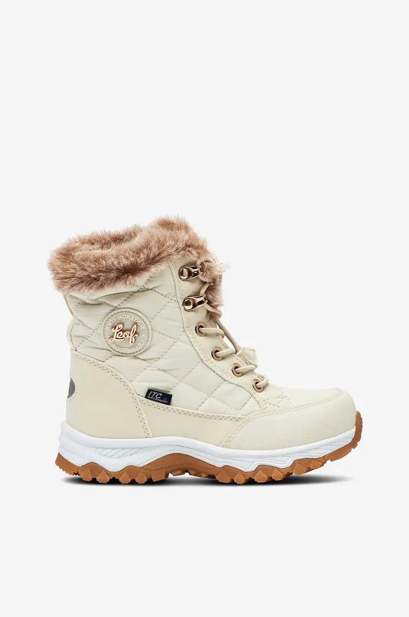 Leaf Vinterskoletter Visby - Beige