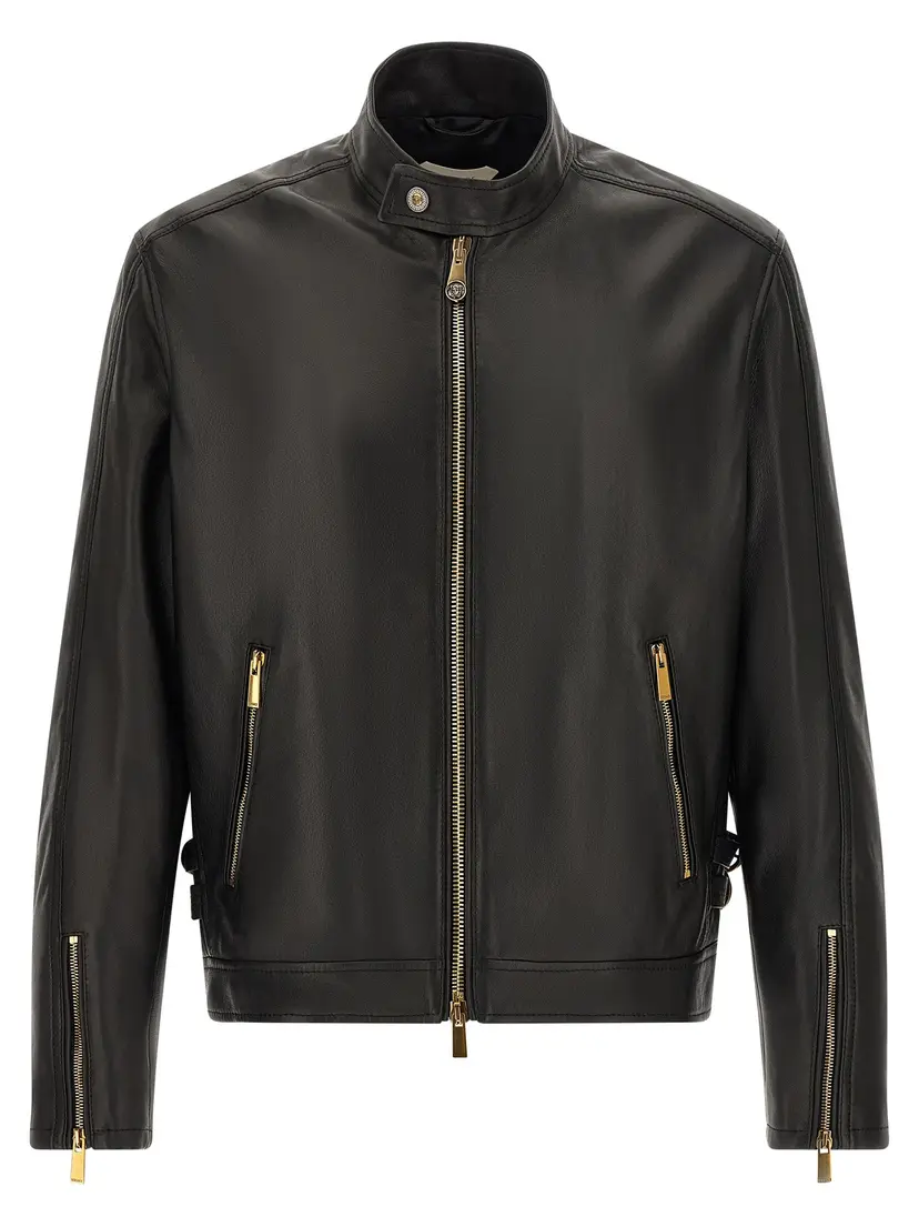 Versace Versace Skinnjakker – Svart