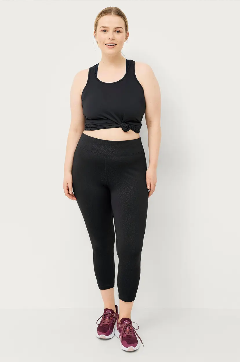 Ellos Collection Treningstights Ankle - Svart