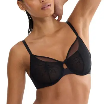 Triumph Triumph BH Comfort Contour Wired Minimizer Bra Svart C 70 Dame