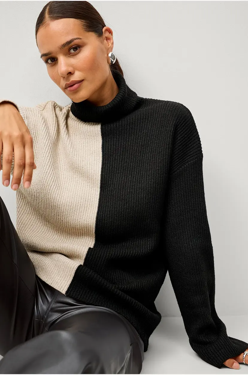 Ellos Collection Pullover i ullblanding - Svart