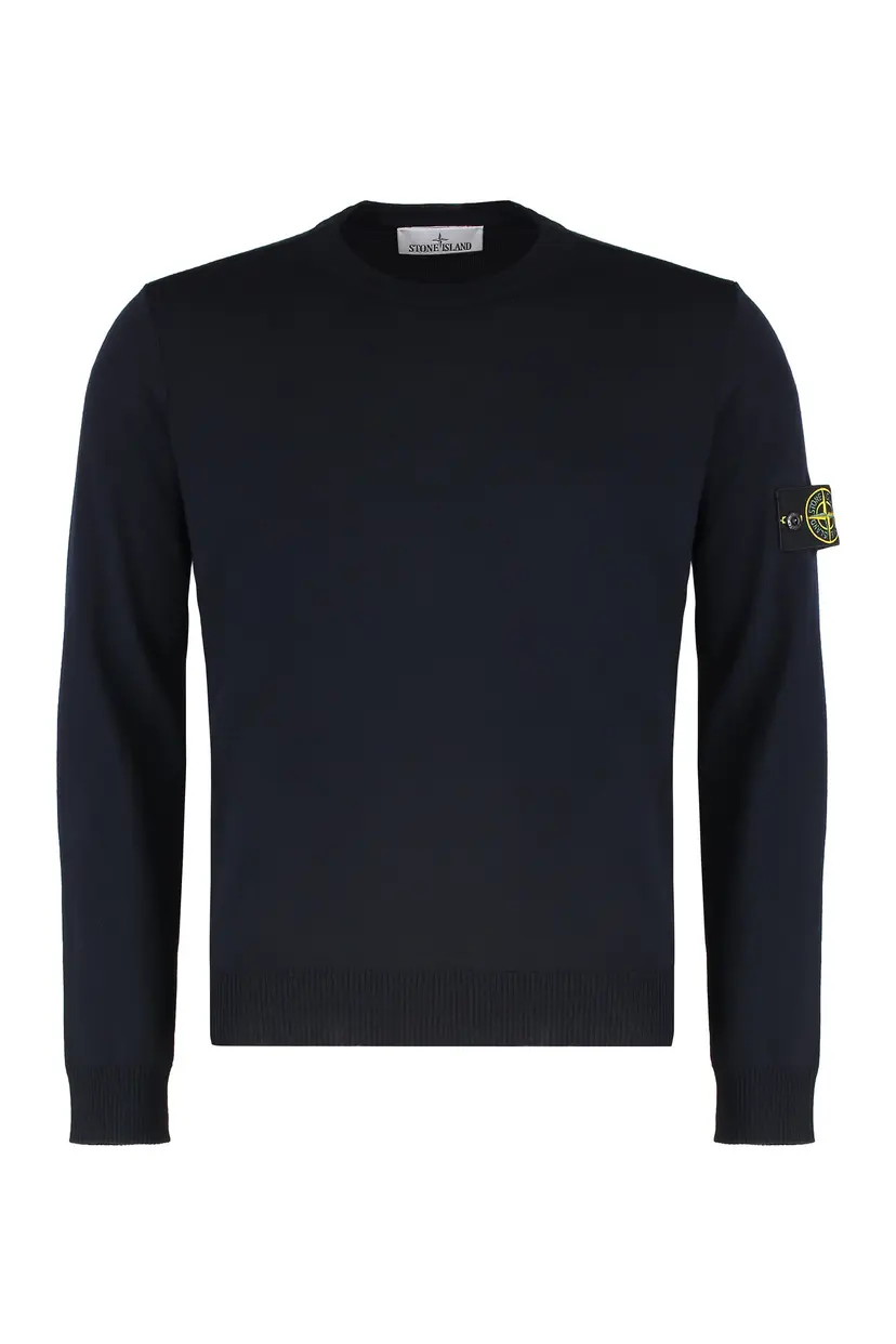 Stone Island Stone Island Strikkegensere – Blå
