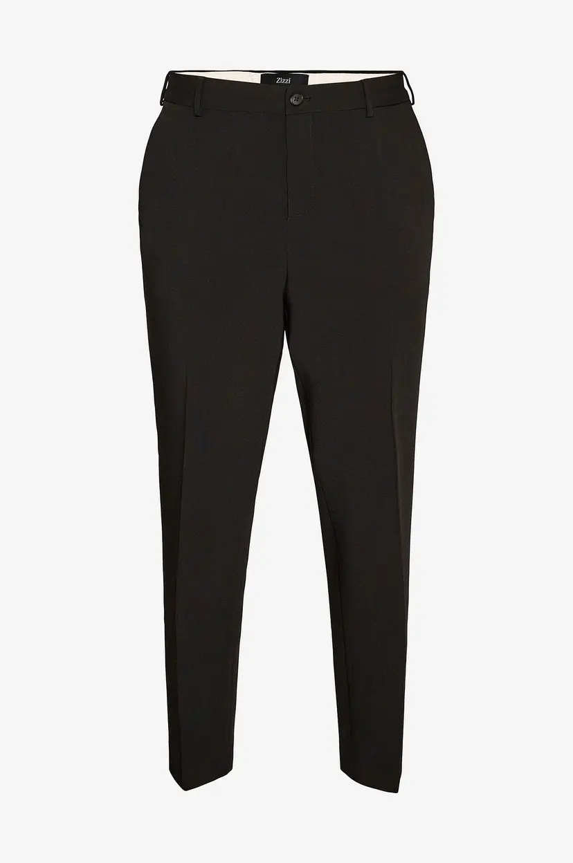 Zizzi Bukser Mnanah, Long, Pant - Svart