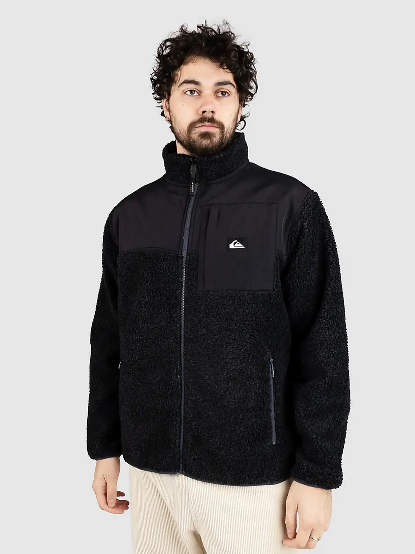 Quiksilver Quiksilver Shallow Water Fz Jakke svart