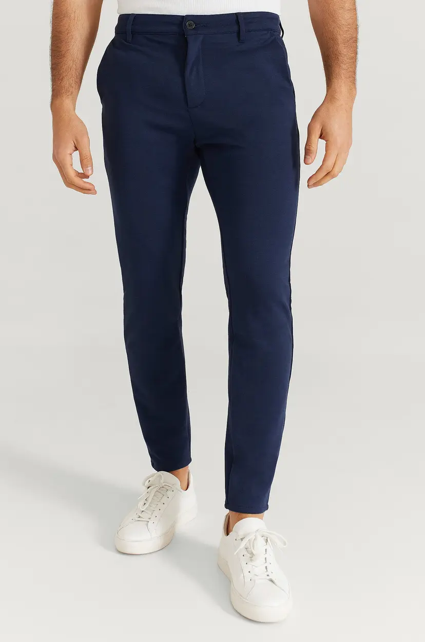 Studio Total Bukse Soft Chino - Blå