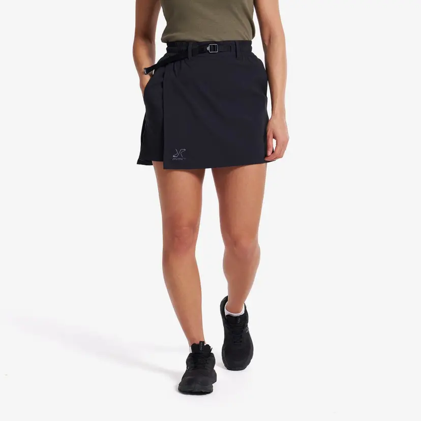 RevolutionRace Sierra Hiking Skirt Dame Black