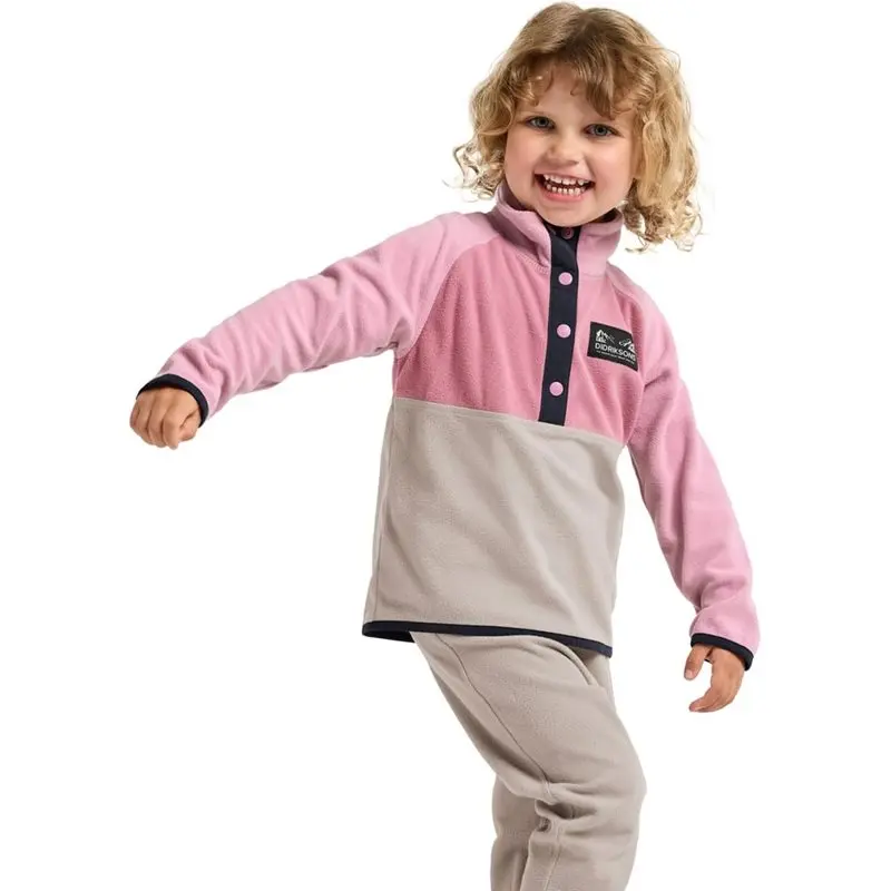 Didriksons Didriksons Monte Kids Half Bu 5 Heather Pink