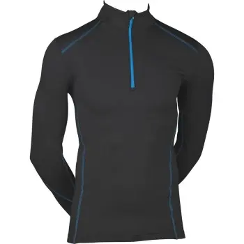 JBS of Denmark JBS Proactive Long Sleeve Zipper 426-16 Svart X-Large Herre