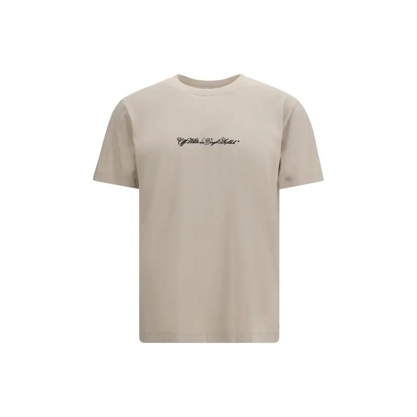 Off White Off-White T-skjorter – Beige