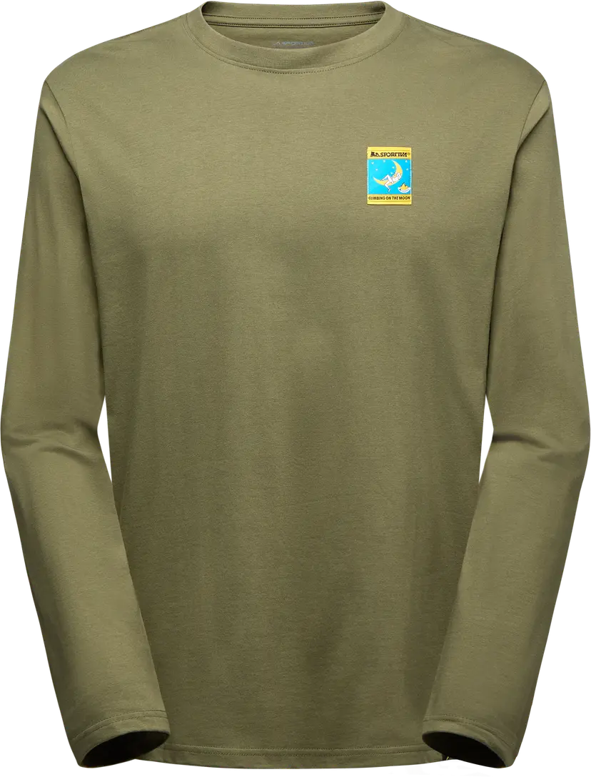 La Sportiva La Sportiva Men's Moon Climb Long Sleeve Cypress/Night Sky