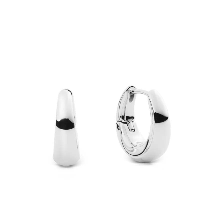 Daniel Wellington Silver Earrings Flow Earring 15mm | DW