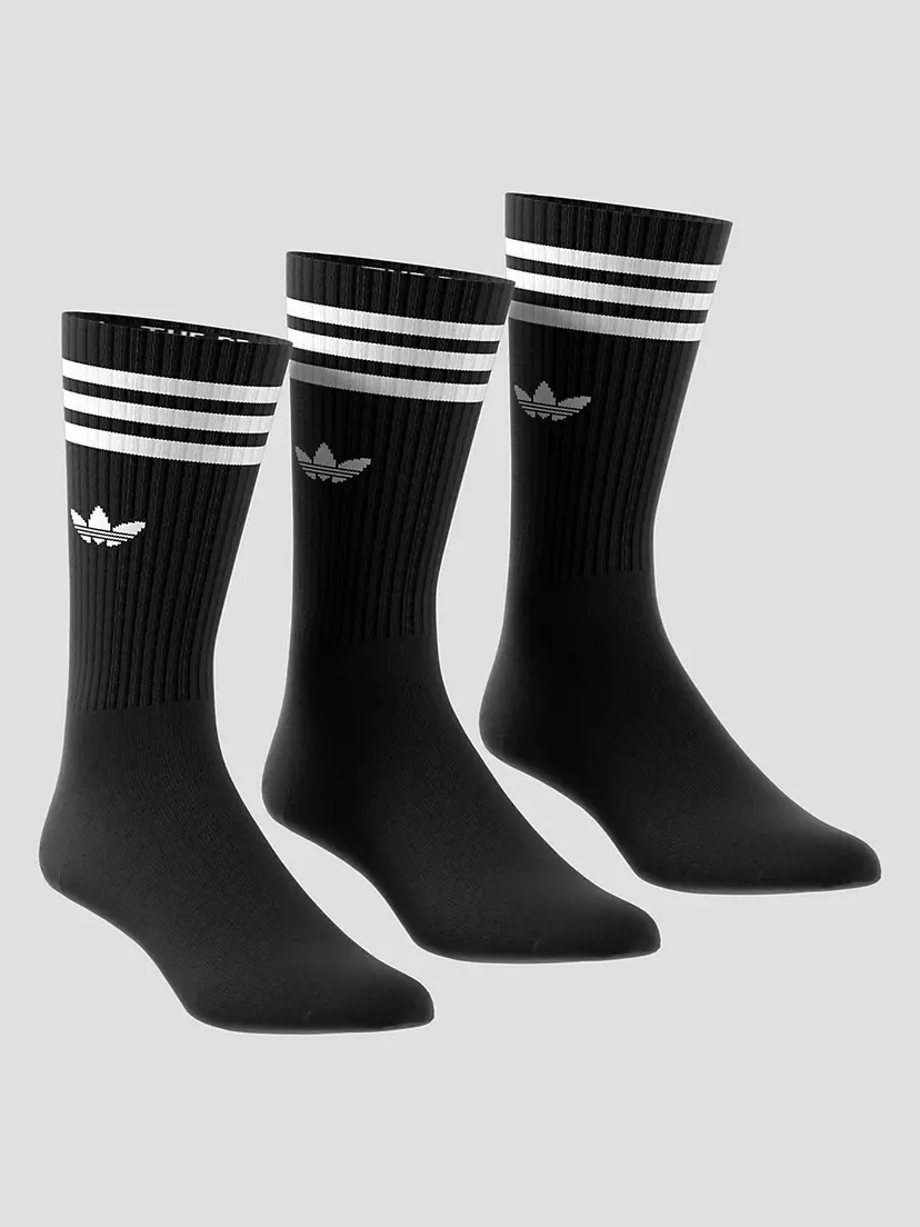 Adidas Originals adidas Originals Solid Crew Sokker svart