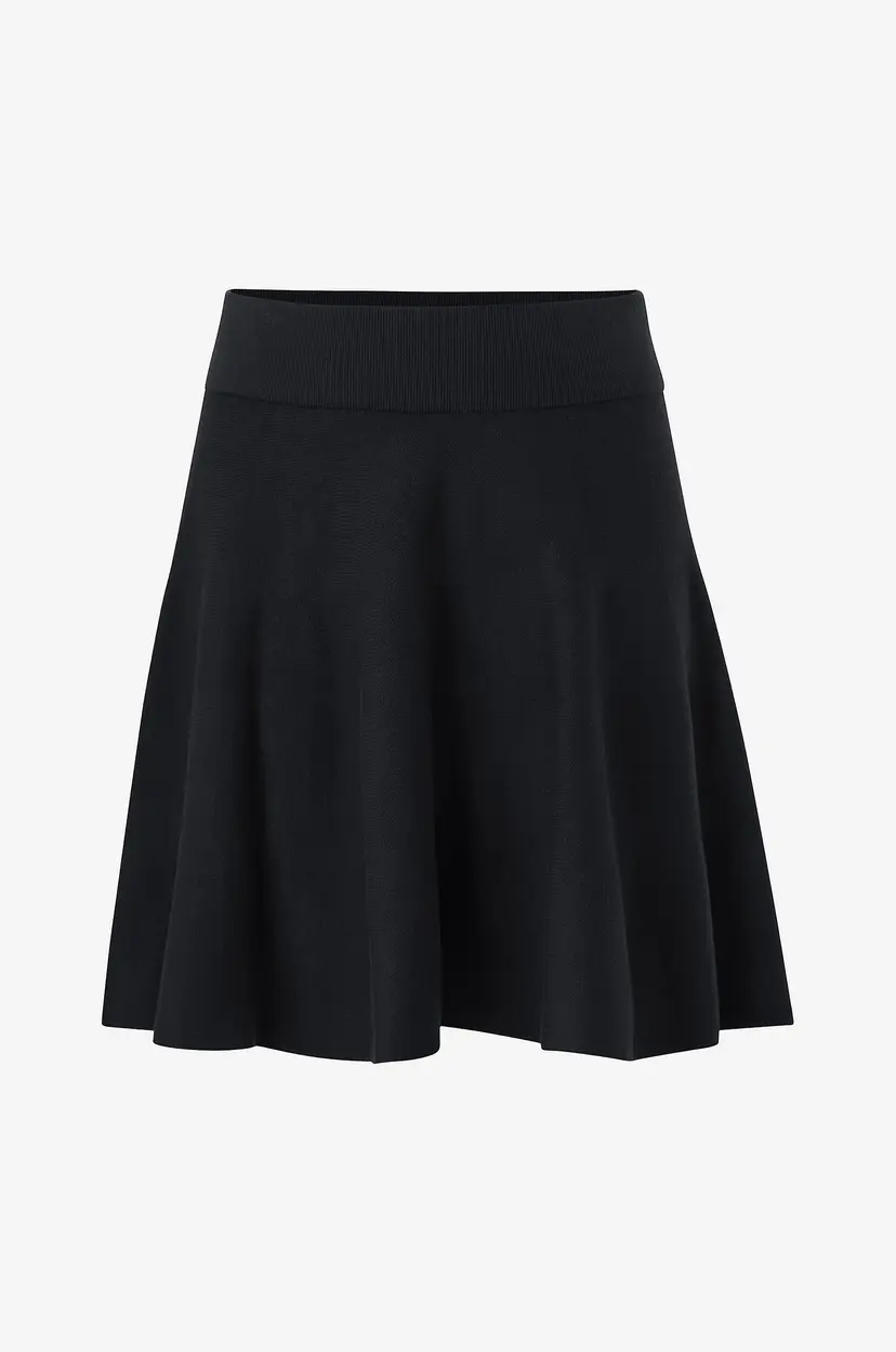 Zizzi Skjørt Mzoe Skater Skirt - Svart