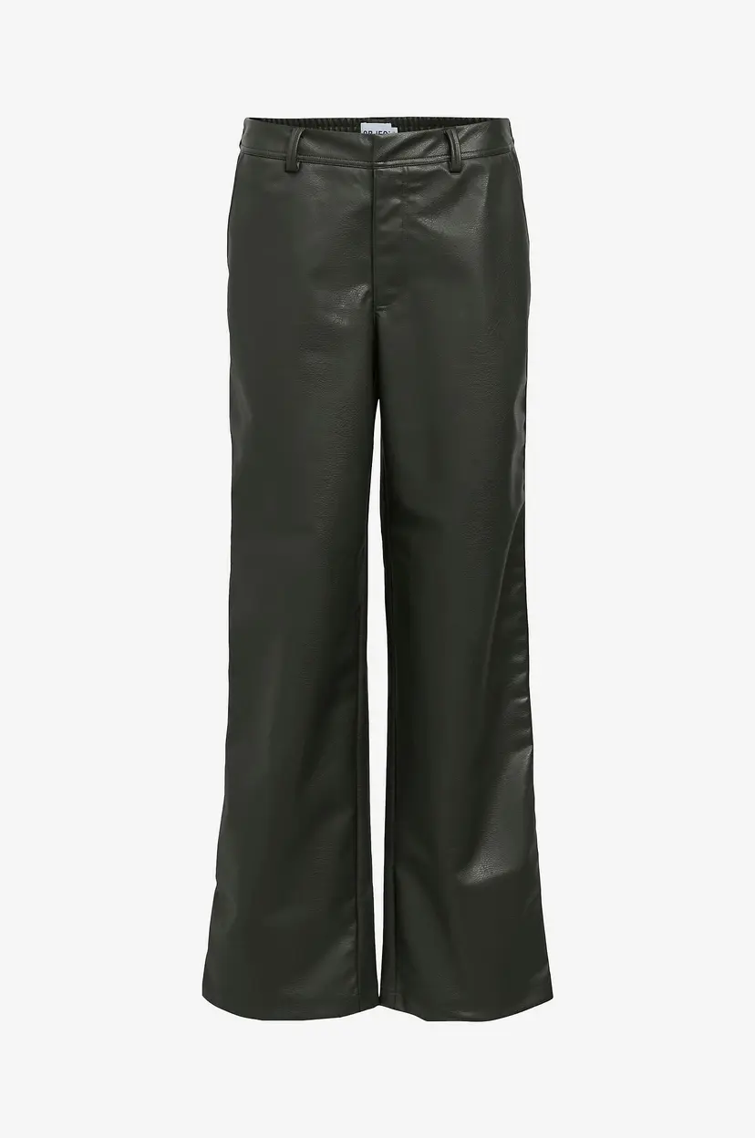 Object Collectors Item Bukser Objliva Mw Wide Pants - Svart