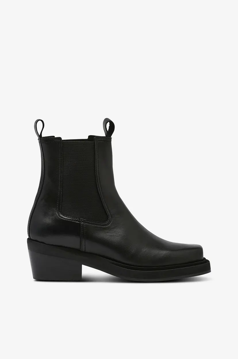 Pavement Chelseaboots Dusty - Svart