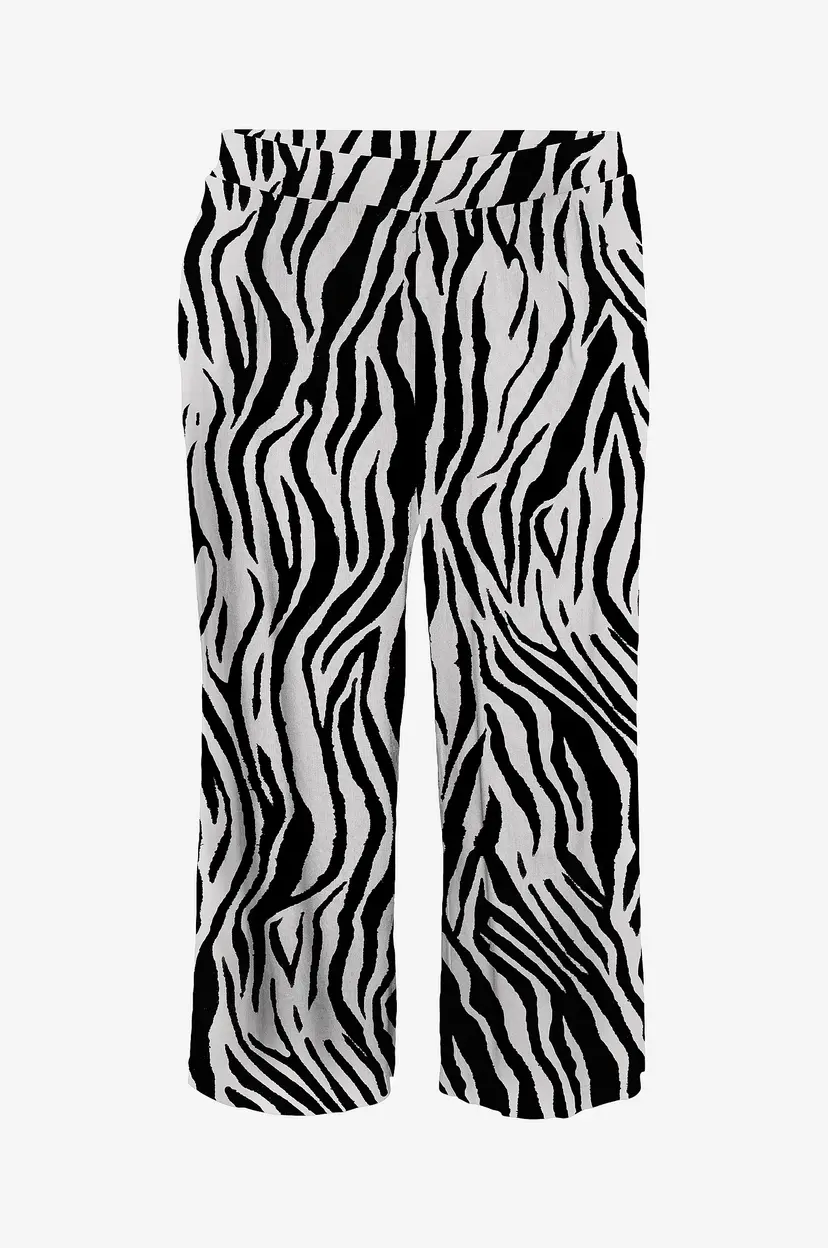 Vero Moda Curve Bukser vmcMymilo H/W Culotte Wvn GA C - Grå