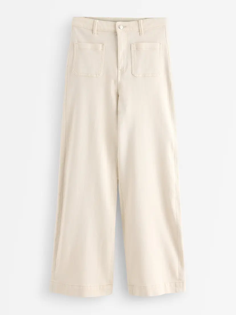 Lindex WIDE Paula  jeans med kort bein