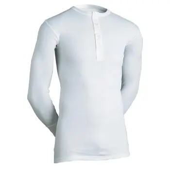 JBS of Denmark JBS Original 30004 Long Sleeve Hvit bomull XX-Large Herre
