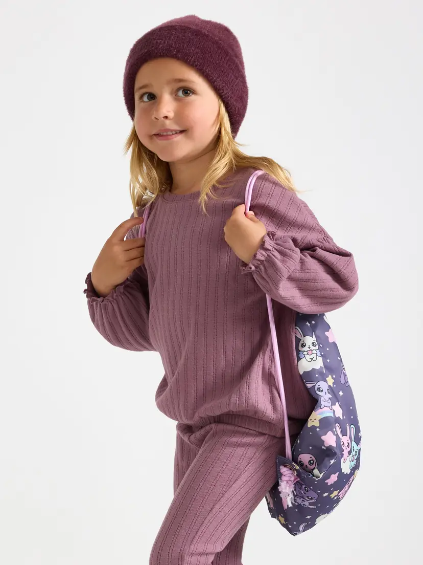 Lindex Ribbet topp