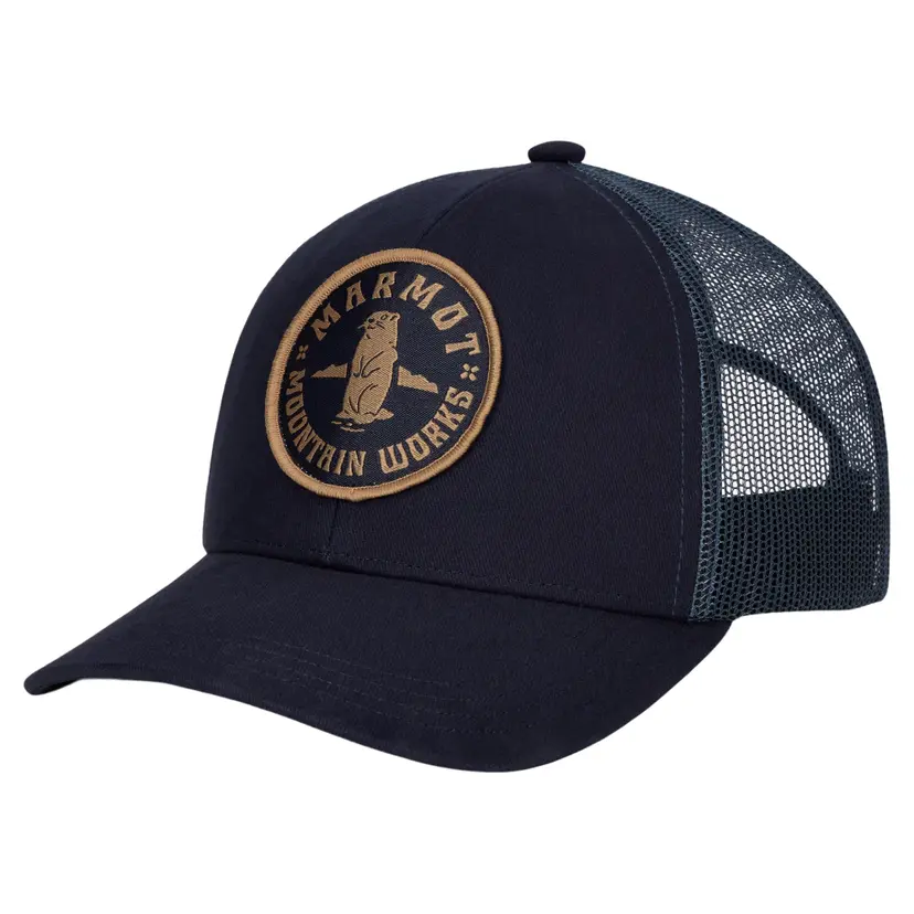 Marmot Marmot Retro Trucker Hat Nightfall Navy