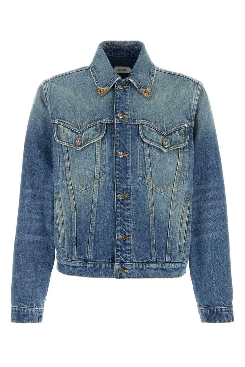 Versace Versace Denimjakker – Blå