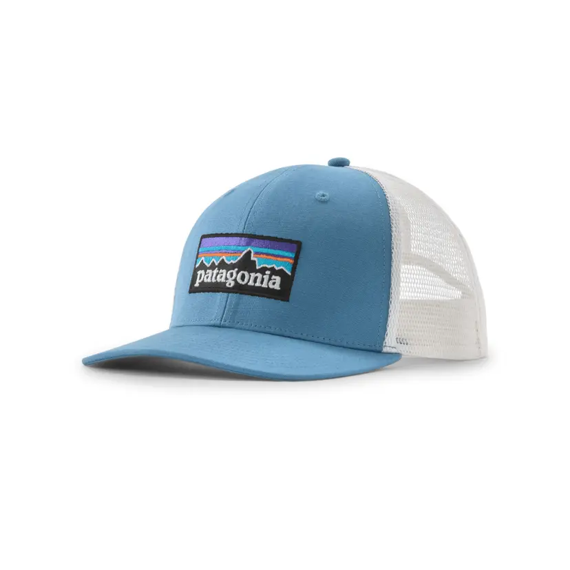 Patagonia Patagonia - Caps P-6 Logo Trucker Hat Shore Blue