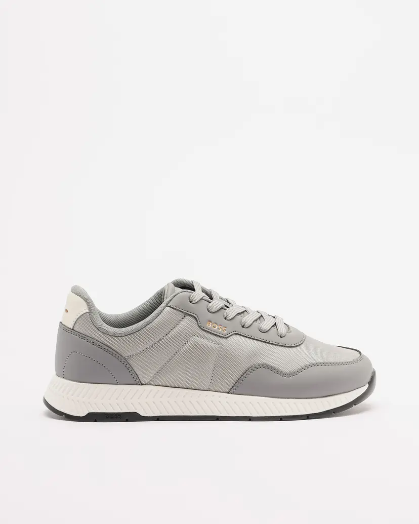 BOSS Boss Titanium Runn Gray Sneakers