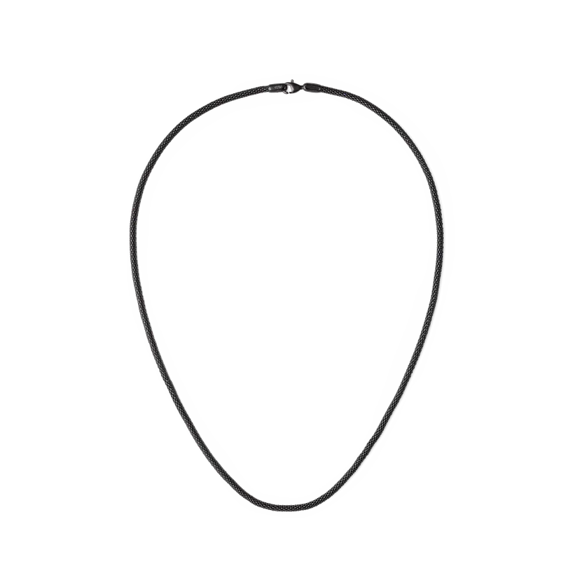 Daniel Wellington Black Necklace Tide Mesh 2.8 | DW