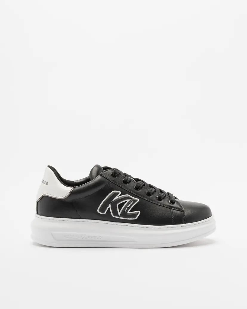 Karl Lagerfeld Karl Lagerfeld Kapri Mens Sidetrim Black Sneakers