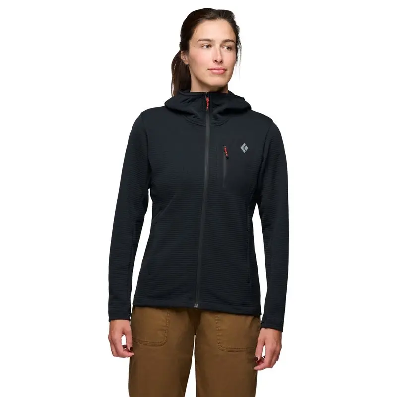 Black Diamond Black Diamond W Diverge Fz Hoody Black