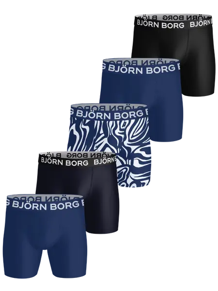 Björn Borg Sports Microfiber Boxers 5-pack