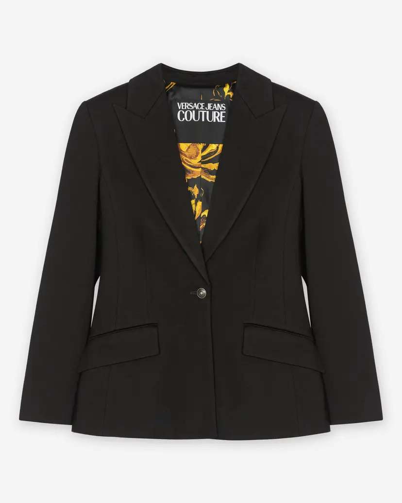 Versace Jeans Couture Versace Jeans Couture R Buckles Black Blazer