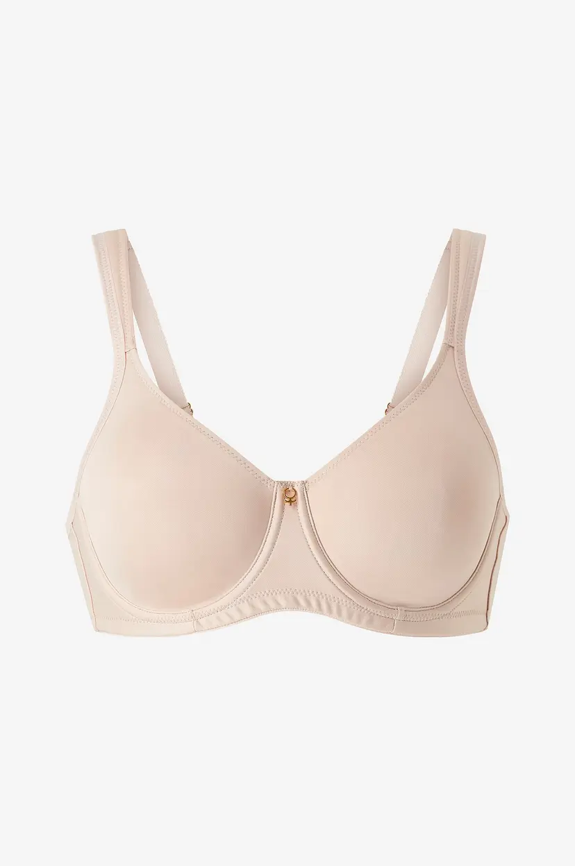 Swegmark Spile-BH Clean Curves Wire Bra Moulded Cups Coolmax - Beige
