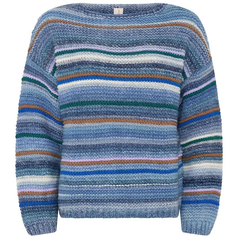 Skovhuus Skovhuus Kvinne Strikket genser Indigo Blue XL