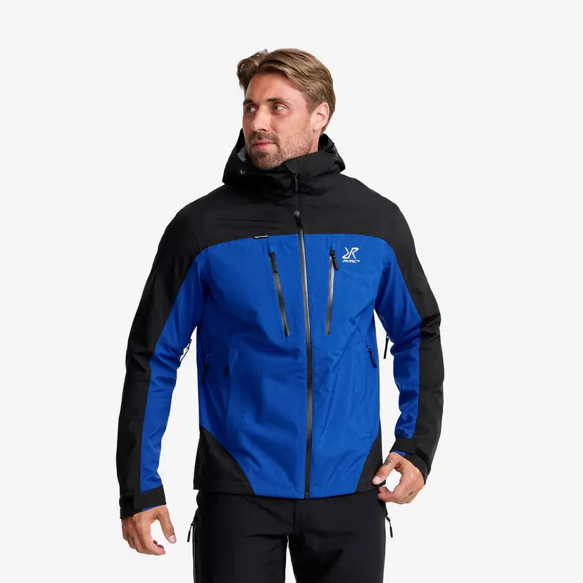 RevolutionRace Silence Proshell 3L Jacket Herre Surf the Web/Black