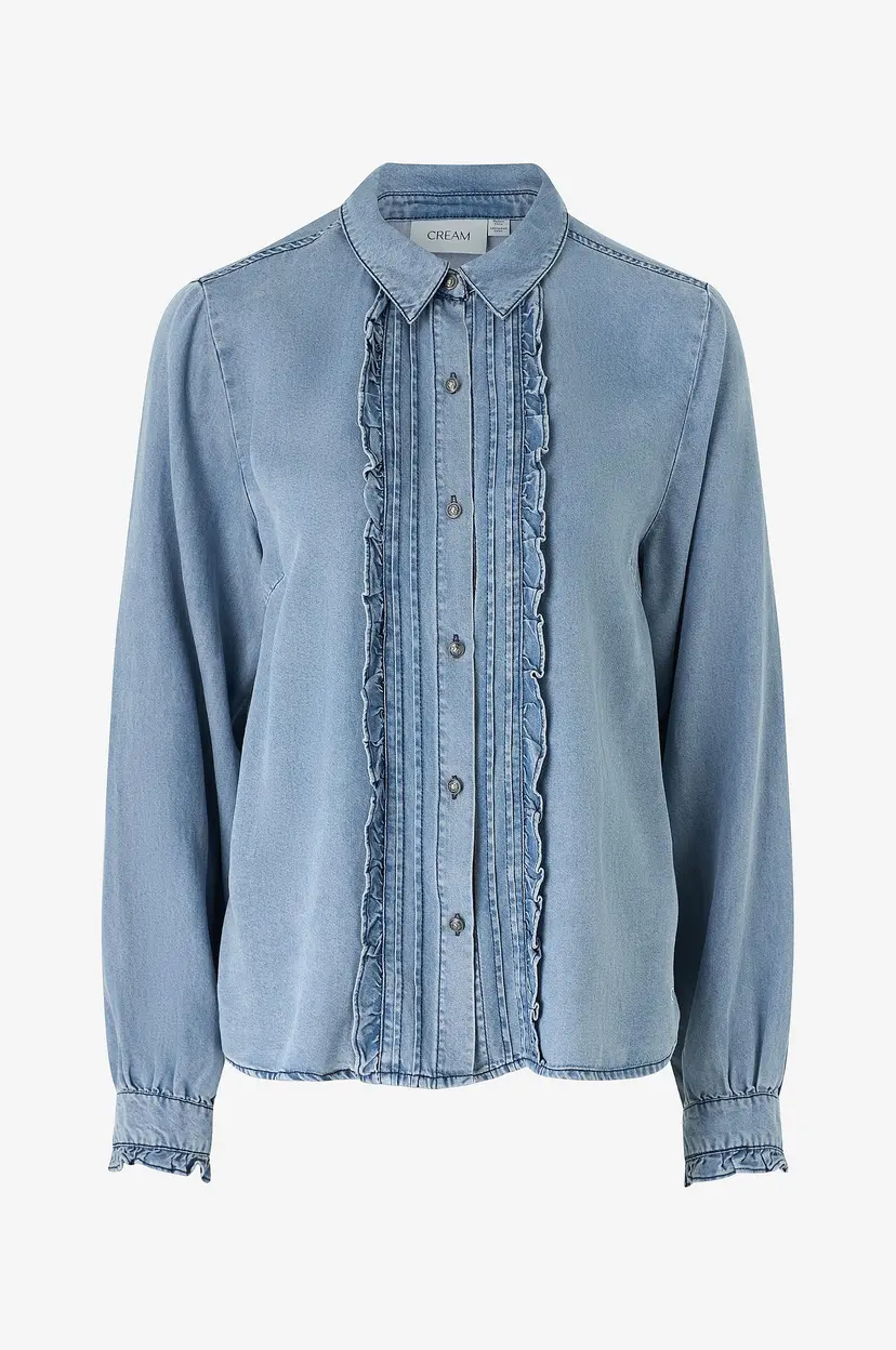 Cream Denimskjorte crEllie - Blå