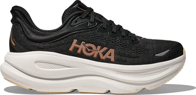 HOKA Hoka Women's Bondi 9 Black/Rose Gold