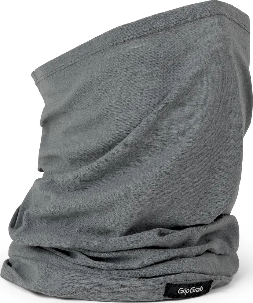 GripGrab Gripgrab Multifunctional Merino Neck Warmer Grey