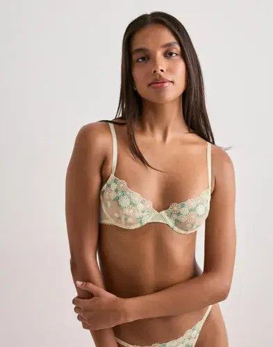 Nelly Nelly - Gul - Summer Dreams Balconette Bra